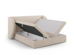 Łóżko Miley Beige Chenille 140x200