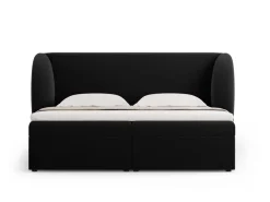 Łóżko Miley Black Velvet 180x200