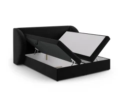 Łóżko Miley Black Velvet 140x200