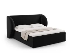 Łóżko Miley Black Velvet 160x200