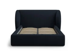 Łóżko Miley Dark Blue Velvet 140x200