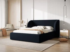 Łóżko Miley Dark Blue Velvet 200x200