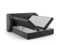 Łóżko Miley Grey Velvet 180x200