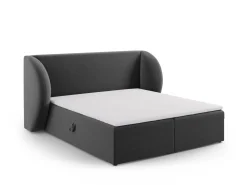 Łóżko Miley Grey Velvet 180x200