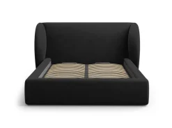 Łóżko Miley II Black Velvet 160x200