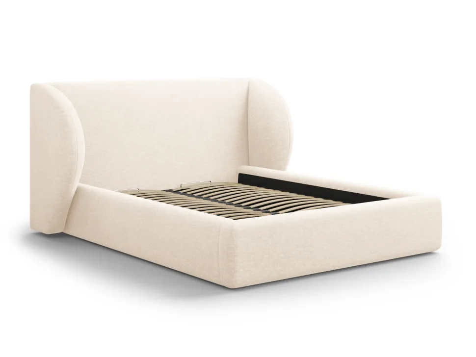 Łóżko Miley II Light Beige Chenille 180x200