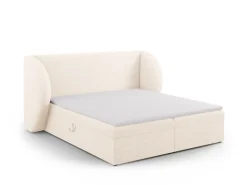 Łóżko Miley Light Beige Velvet 180x200