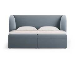 Łóżko Miley Light Blue Velvet 160x200