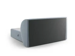 Łóżko Miley Light Blue Velvet 180x200