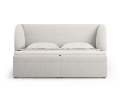 Łóżko Miley Light Grey Chenille 180x200