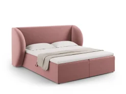 Łóżko Miley Pink Velvet 140x200