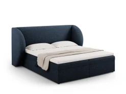 Łóżko Miley Royal Blue Chenille 180x200