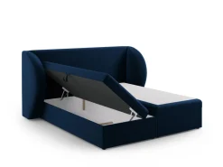 Łóżko Miley Royal Blue Velvet 180x200