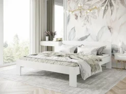 Łóżko podwójne Fancy 160 biały