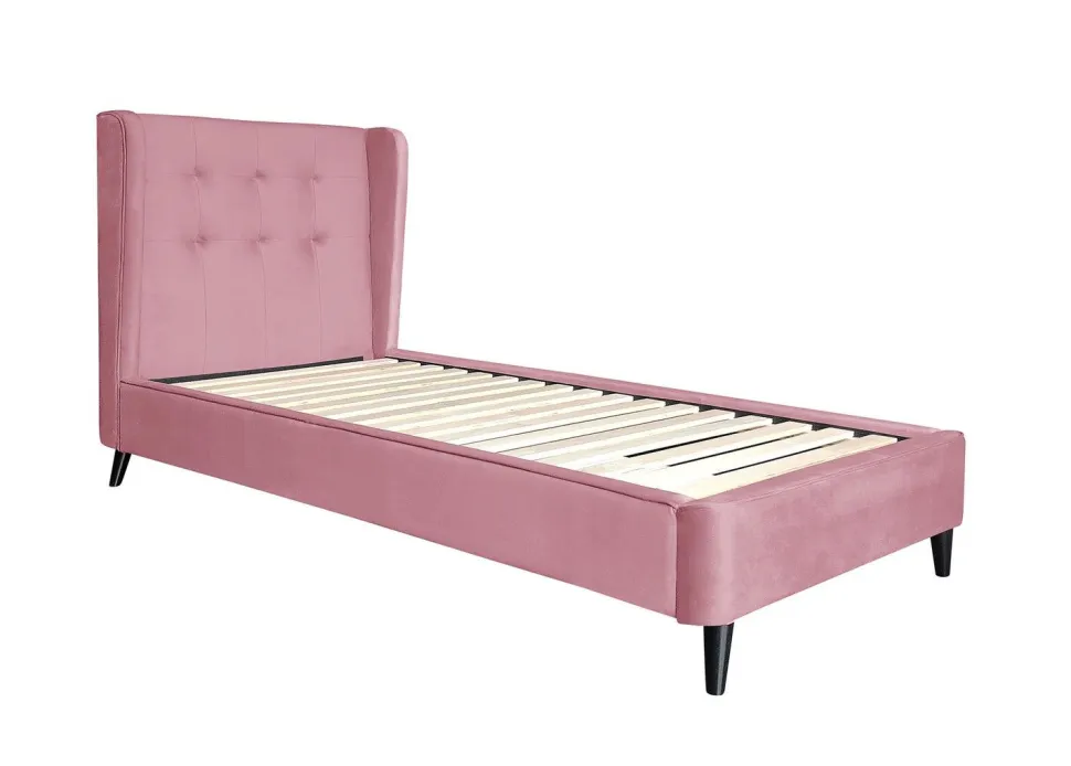 Łóżko pojedyncze Flikez VIC różowy 90 cm