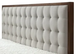 Łóżko Solo beżowy / orzech