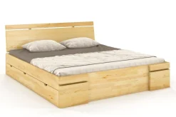 Łóżko sosnowe Sparta Maxi & 4 szuflady 1