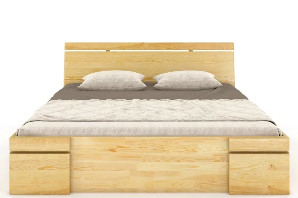Łóżko sosnowe Sparta Maxi & 4 szuflady 1