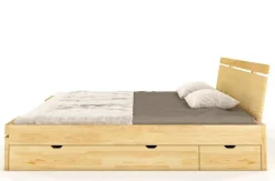 Łóżko sosnowe Sparta Maxi & 4 szuflady 1