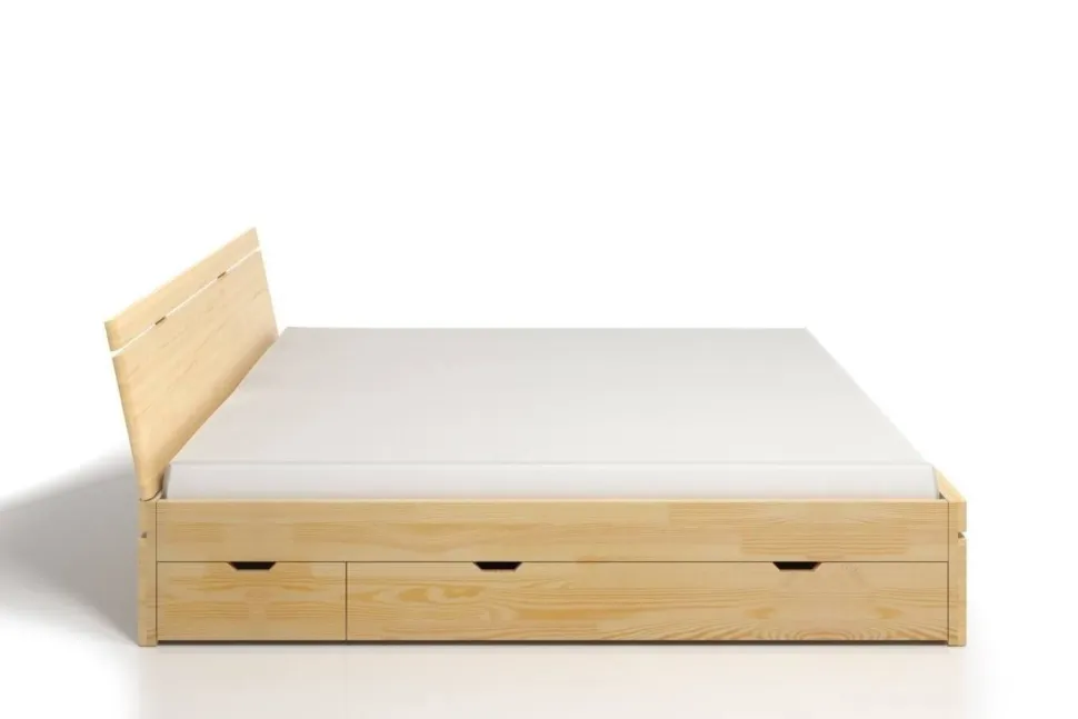 Łóżko sosnowe Sparta Maxi & 4 szuflady 1