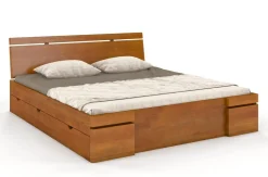 Łóżko sosnowe Sparta Maxi & 4 szuflady 1