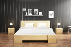 Łóżko sosnowe Sparta Maxi & Long 140x220