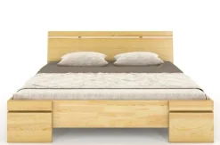 Łóżko sosnowe Sparta Maxi ze skrzynią 18