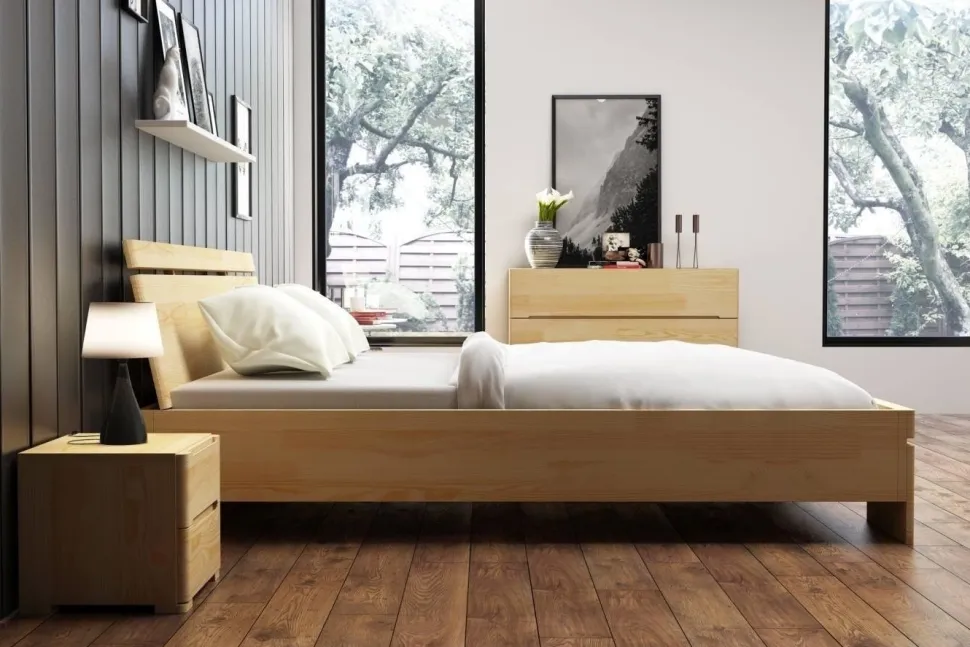 Łóżko sosnowe Sparta Maxi ze skrzynią 20