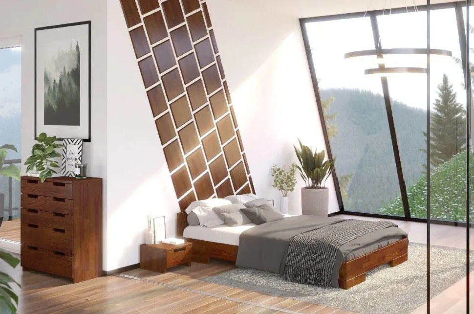 Łóżko sosnowe Spectrum Long 140x220