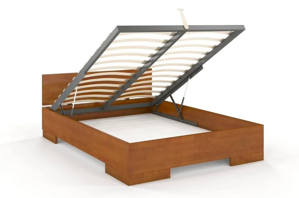 Łóżko sosnowe Spectrum Maxi &Long ze skrzynką 185,5x228