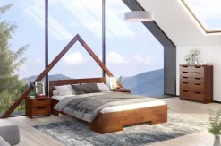 Łóżko sosnowe Spectrum Maxi &Long ze skrzynką 228x205,5