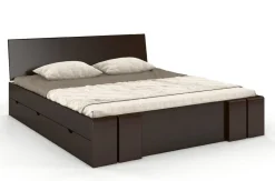 Łóżko sosnowe Vestre Maxi &z 4 szufladami 120x220