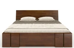 Łóżko sosnowe Vestre Maxi &z 4 szufladami 180x220