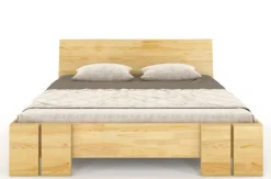 Łóżko sosnowe Vestre Maxi ze skrzynią 180x220