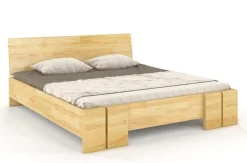 Łóżko sosnowe Vestre Maxi ze skrzynią 160x220