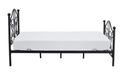 Łóżko Tala 90 cm metalowe czarny