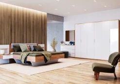 Łóżko Tissa z zagłówkiem 160x200cm dąb  craft