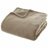 Koc Flanelowy beżowy 180x230cm