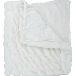 Koc Furry Luxury biały