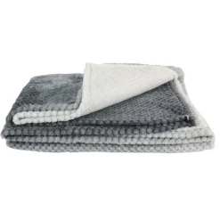 Koc /Pled Honey szary 150x200cm