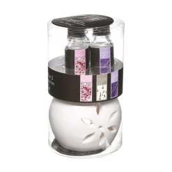 Kominek na olejki + kwiatowe 3 olejki