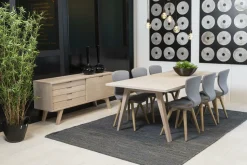 Komoda A-line dąb bielony boho