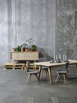 Komoda A-line dąb bielony boho