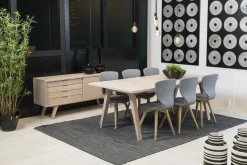 Komoda A-line dąb bielony boho