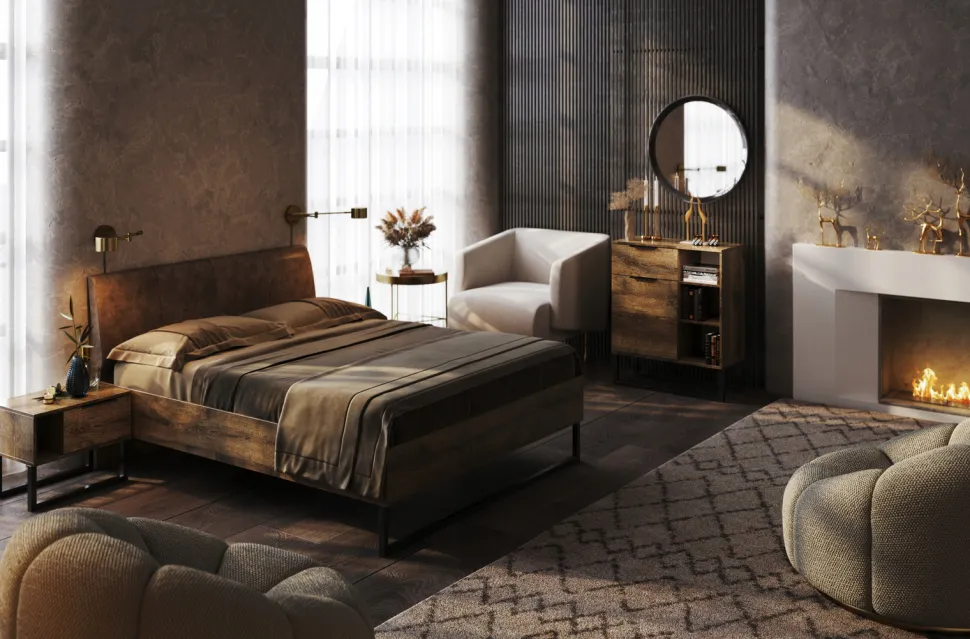 Komoda Anciano brązowa