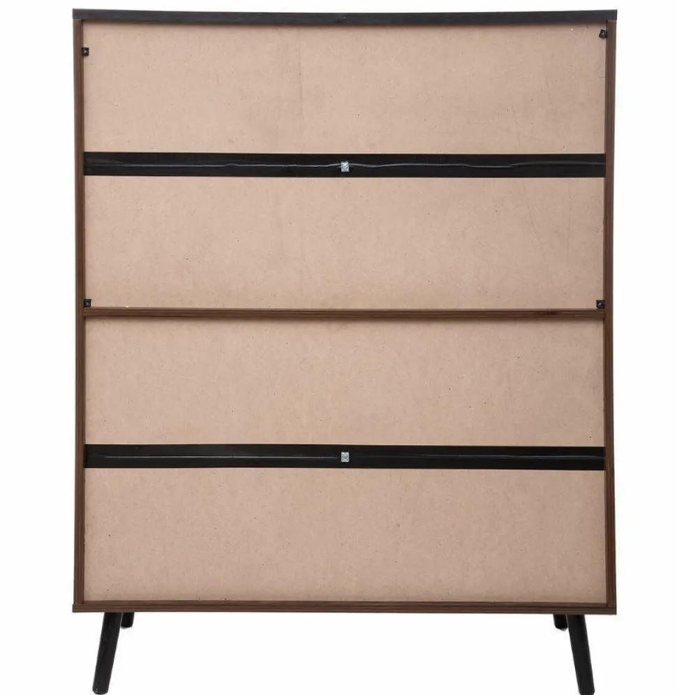 Komoda Asmar wysoka brązowa