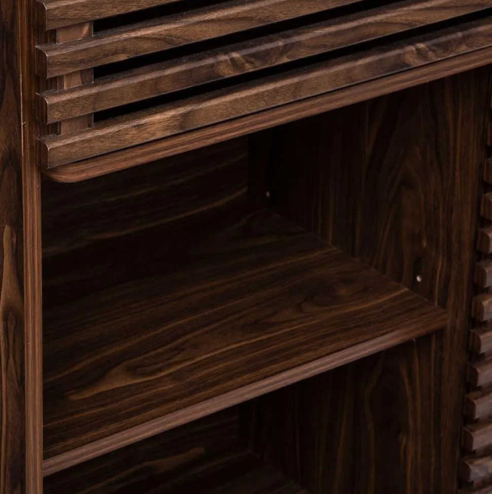 Komoda Asmar wysoka brązowa