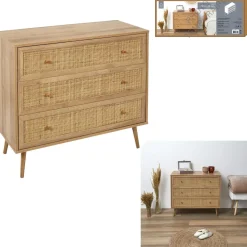 Komoda Bali trzy szuflady
