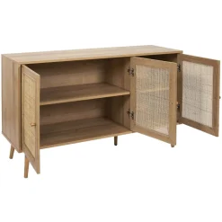 Komoda Bali trzydrzwiowa naturalna