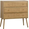 Komoda Ballo 3 szuflady naturalna